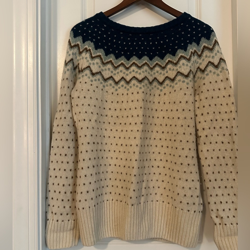 Ovik Patterned Wool Active Sweater
